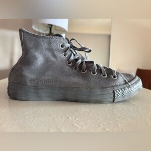 Converse Chuck Taylor Gray High-Top Sneakers